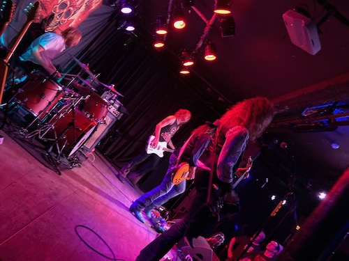 Warner E. Hodges Band. People rocking…