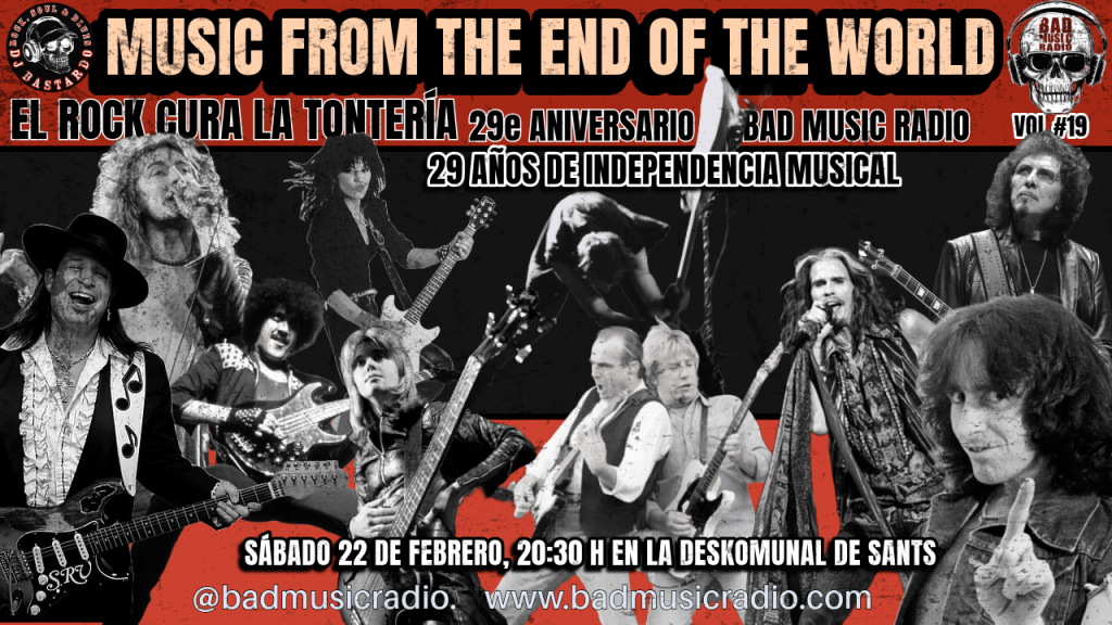 MUSIC FROM THE END OF THE WORLD vol. 19  EL ROCK CURA LA&nbsp;TONTERÍA