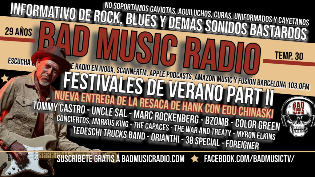 ENTRA EN MÁQUINAS EN BAD MUSIC RADIO&nbsp;#519