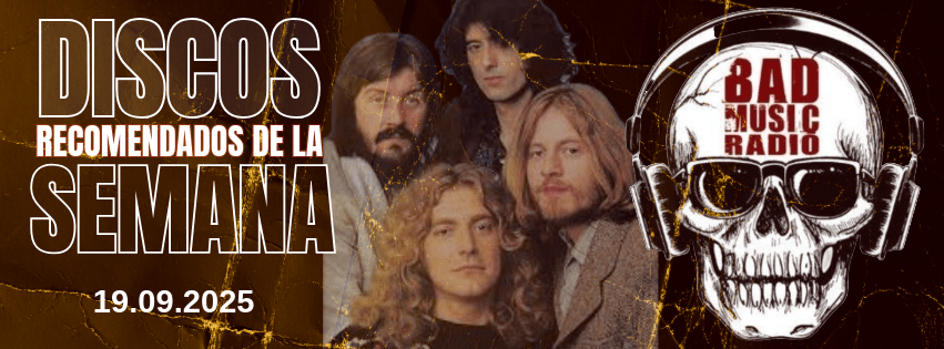 DISCOS RECOMENDADOS DE LA SEMANA&nbsp;19.09.25