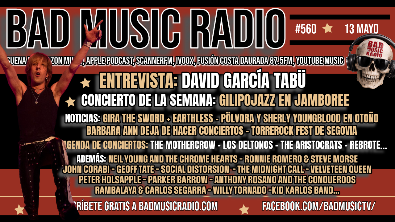BAD MUSIC RADIO #560. ENTREVISTA CON TABÜ